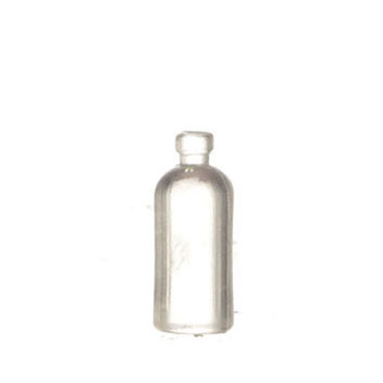 Dollhouse Miniature Soda Bottle/Clear/12